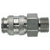 Quick disconnect coupling SS 21KAAW13RVX FKM male G 1/4" BSPP